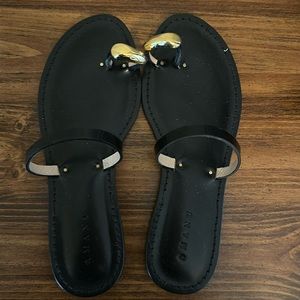 Amanu Black Sandals size 39